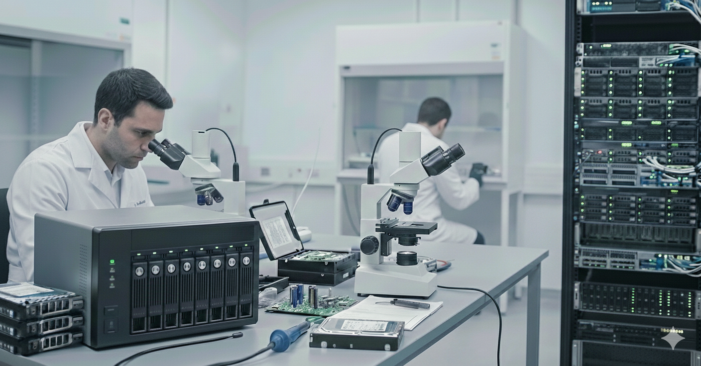 NAS veri kurtarma - Synology, QNAP ve diğer NAS cihazları